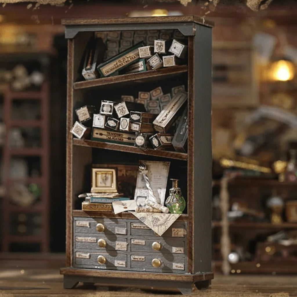 Den Hemliga Trollstavsbutiken — 3D Miniatyrbyggsats